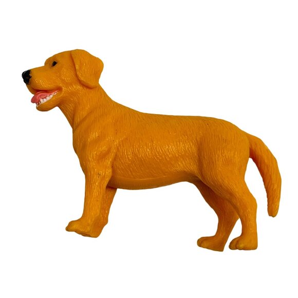 Tree House Kids Labrador Yellow Plastic Dog Figurine Toy - Picture 4 of 10